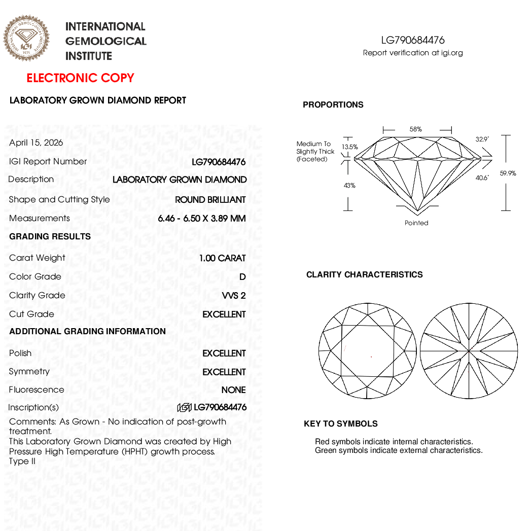 Verily diamond detail