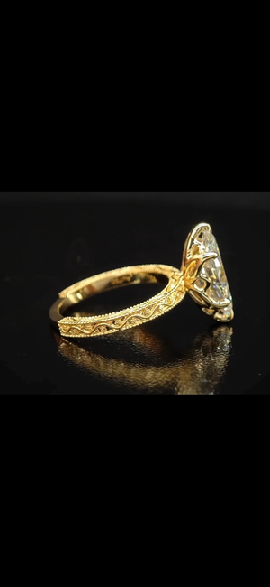 2.5 MM Vintage Band Design