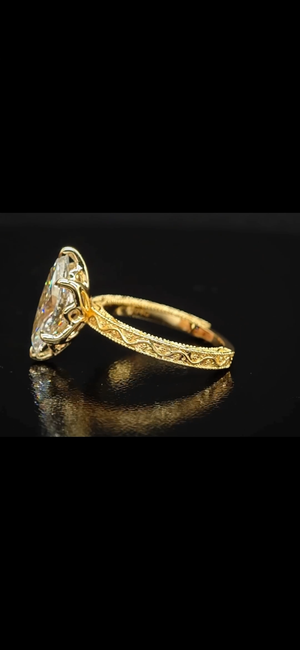 2.5 MM Vintage Band Design
