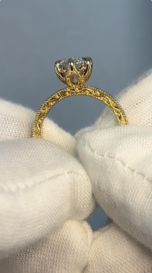 2.5 MM Vintage Band Design