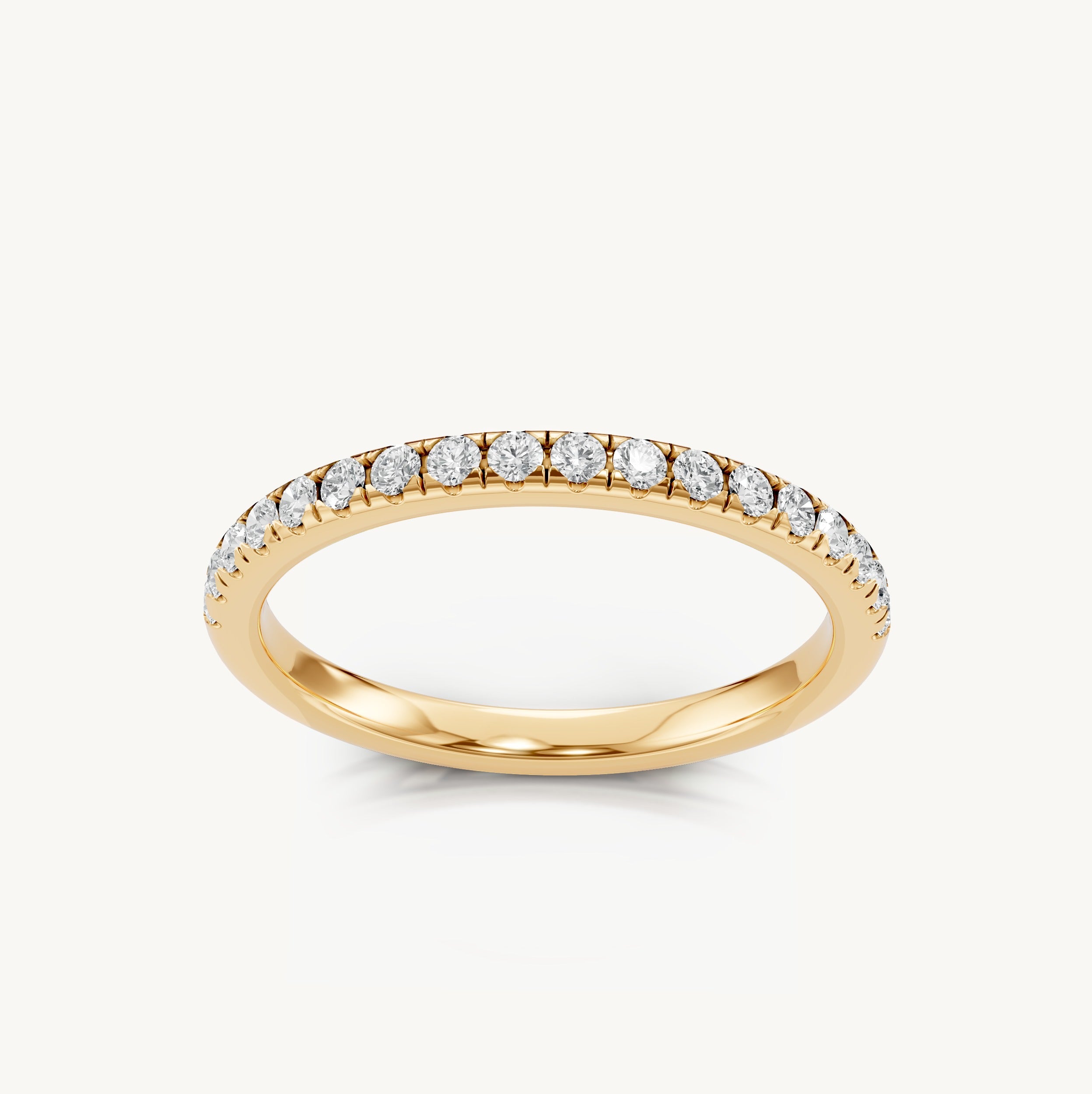 Pave Wedding Band