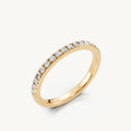 Pave Wedding Band