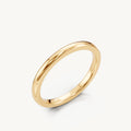 High Polish Wedding Band